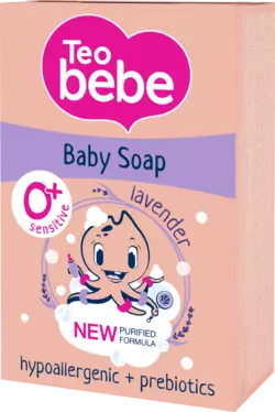 Мыло детское Teo Bebe Lavender&Vitamin E 75г (3800024045271)