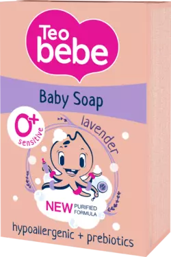 Мыло детское Teo Bebe Lavender&Vitamin E 75г (3800024045271) Мыло детское Teo Bebe Lavender&Vitamin E 75г (3800024045271)