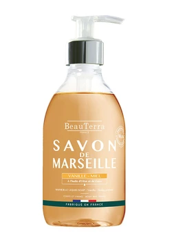 Марсельское жидкое мыло BeauTerra с медом и ванилью 300 мл (3401360094734)