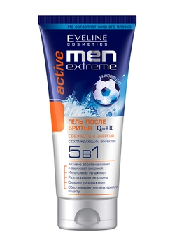 Гель после бритья Eveline Men Extreme Active Q10+R 5в1 200 мл (5907609344243) Гель после бритья Eveline Men Extreme Active Q10+R 5в1 200 мл (5907609344243)