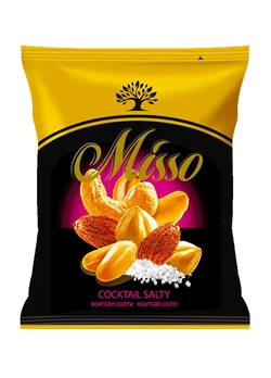 Ассорти соленых орехов Misso Коктейл Солти 60 г (4820232570289) Ассорти соленых орехов Misso Коктейл Солти 60 г (4820232570289)