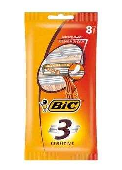Набор бритв без сменных картриджей bic sensitive 3 (8 шт) (3086126692586) Набор бритв без сменных картриджей bic sensitive 3 (8 шт) (3086126692586)