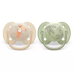 Пустышка ультрамягкая Philips Avent Ultra Soft 0-6 мес 2 шт (8720689016865) Пустышка ультрамягкая Philips Avent Ultra Soft 0-6 мес 2 шт (8720689016865)