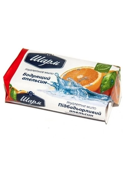 Мыло твердое Grand Шарм Бодрящий апельсин 70 г (4820195500675) Мыло твердое Grand Шарм Бодрящий апельсин 70 г (4820195500675)