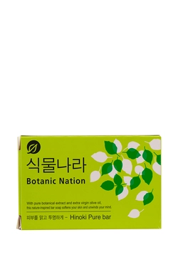 Мыло туалетное Lion Botanic Nation Hinoki Pure Bar Soap, 100 г (8806325610663) Мыло туалетное Lion Botanic Nation Hinoki Pure Bar Soap, 100 г (8806325610663)