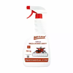 Средство San Clean Prof Line для удаления жира 750 мл (4820003544600) Средство San Clean Prof Line для удаления жира 750 мл (4820003544600)