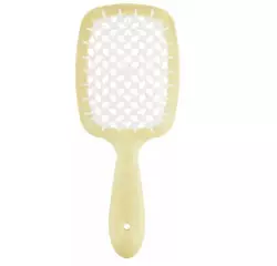 Расческа Janeke Superbrush Пастельный желтая с белым (8006060607601) Расческа Janeke Superbrush Пастельный желтая с белым (8006060607601)