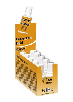 Набор корректоров жидких BIC 20 мл 10 шт (3086123343894) Набор корректоров жидких BIC 20 мл 10 шт (3086123343894)