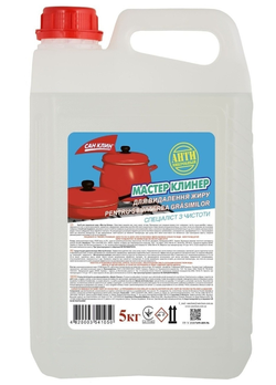Средство удаления жира San Clean Green House Мастер Клинер 5 л (4820003543351) Средство удаления жира San Clean Green House Мастер Клинер 5 л (4820003543351)