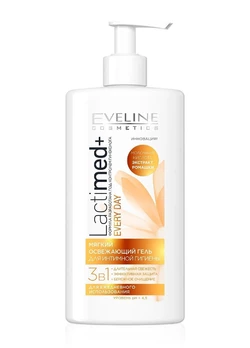 Гель для інтимної гігієни 3 в 1 Eveline Cosmetics Lactimed+ Delicate Intimate Gel 250 мл (5901761949087) Гель для інтимної гігієни 3 в 1 Eveline Cosmetics Lactimed+ Delicate Intimate Gel 250 мл (5901761949087)