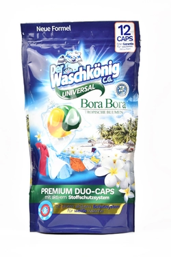 Капсулы для стирки Waschkonig Universal  Bora Bora Duo caps 12 шт. (4260418932928) Капсулы для стирки Waschkonig Universal  Bora Bora Duo caps 12 шт. (4260418932928)