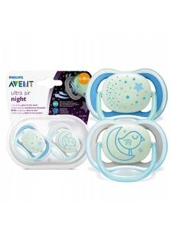 Силиконовая пустышка philips avent ultra air ночная 6-18 мес для мальчиков 2 шт (scf376/21) (8710103901808) Силиконовая пустышка philips avent ultra air ночная 6-18 мес для мальчиков 2 шт (scf376/21) (8710103901808)