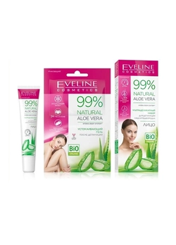 УЛЬТРАДЕЛИКАТНЫЙ НАБОР ДЛЯ ДЕПИЛЯЦИИ ЛИЦА И ПОДБОРОДКА серии 99% NATURAL ALOE VERA 20 мл (5903416026839) УЛЬТРАДЕЛИКАТНЫЙ НАБОР ДЛЯ ДЕПИЛЯЦИИ ЛИЦА И ПОДБОРОДКА серии 99% NATURAL ALOE VERA 20 мл (5903416026839)