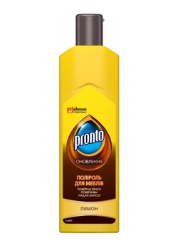 Полироль для мебели Pronto Лимон 300 мл (4823002000511) Полироль для мебели Pronto Лимон 300 мл (4823002000511)