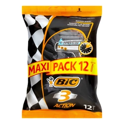 Набор бритв без сменных картриджей BIC 3 Action 12 шт (3086123437654) Набор бритв без сменных картриджей BIC 3 Action 12 шт (3086123437654)