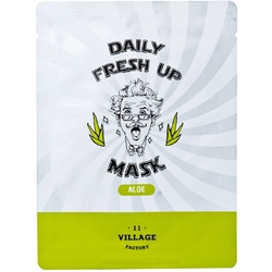 Тканевая маска с алоэ Village 11 Factory Daily Fresh Up Mask Aloe 20 мл (8809587520374) Тканевая маска с алоэ Village 11 Factory Daily Fresh Up Mask Aloe 20 мл (8809587520374)
