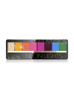 Тени для век Eveline Eyeshadow Professional Palette 06-Neon Lights 9.6 г (5903416028390) Тени для век Eveline Eyeshadow Professional Palette 06-Neon Lights 9.6 г (5903416028390)