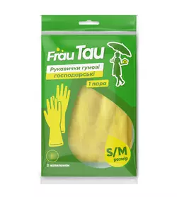 Перчатки резиновые Frau Tau S/М (4820263230992) Перчатки резиновые Frau Tau S/М (4820263230992)