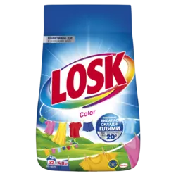 Стиральный порошок Losk Color Автомат 32 цикла стирки 4.8 кг (9000101805635) Стиральный порошок Losk Color Автомат 32 цикла стирки 4.8 кг (9000101805635)