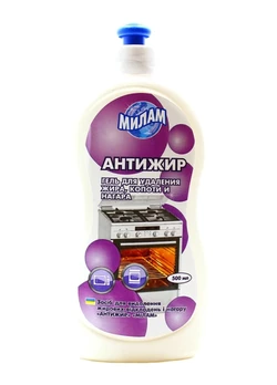 Средство для чистки Милам для удаления жира и копоти 500 мл (4820077610065) Средство для чистки Милам для удаления жира и копоти 500 мл (4820077610065)