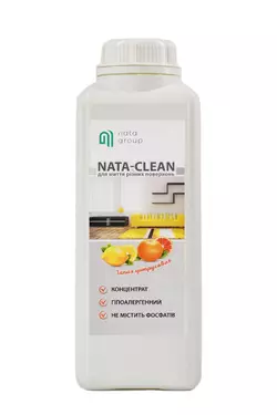 Средство моющее NATA-Clean для мытья различных поверхностей, флакон 1000 мл (4823112600441) Средство моющее NATA-Clean для мытья различных поверхностей, флакон 1000 мл (4823112600441)