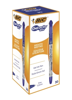 Набор гелевых ручек BIC Gelocity Stic Синий 0.5 мм 30 шт (3086123546295) Набор гелевых ручек BIC Gelocity Stic Синий 0.5 мм 30 шт (3086123546295)