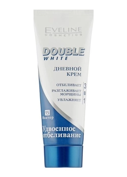 Крем для лица Eveline дневной 3в1 Двойное отбеливание 75 мл (5901964013493) Крем для лица Eveline дневной 3в1 Двойное отбеливание 75 мл (5901964013493)