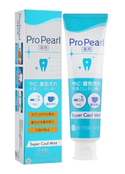 Зубная паста Zettoc Pro Pearl Super Cool Mint Toothpaste отбеливающая со вкусом ледяной мяты 100 мл (4582118954308) Зубная паста Zettoc Pro Pearl Super Cool Mint Toothpaste отбеливающая со вкусом ледяной мяты 100 мл (4582118954308)