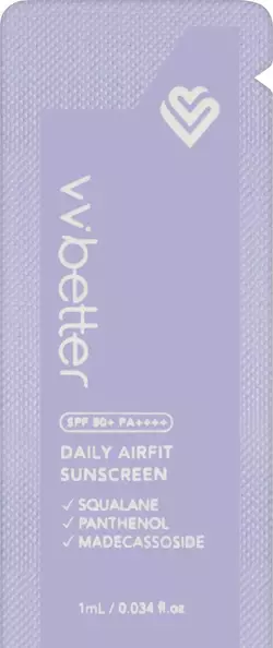 Легкий солнцезащитный крем VVBetter SPF50+ 1 мл(пробник) (8809875904008) Легкий солнцезащитный крем VVBetter SPF50+ 1 мл(пробник) (8809875904008)