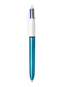 Шариковая ручка BIC 4 Colours Shine Blue 1 мм (3086123307513) Шариковая ручка BIC 4 Colours Shine Blue 1 мм (3086123307513)