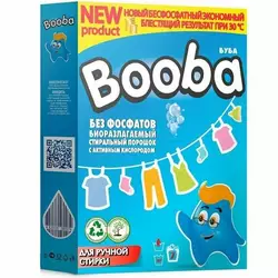 Стиральный порошок Booba Ручная стирка 350 г (4820187580074) Стиральный порошок Booba Ручная стирка 350 г (4820187580074)