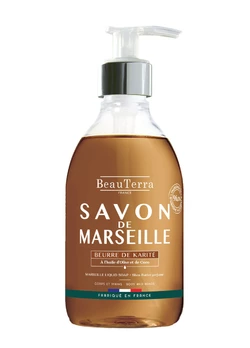 Марсельское жидкое мыло BeauTerra с маслом карите 300 мл (3401360094543)