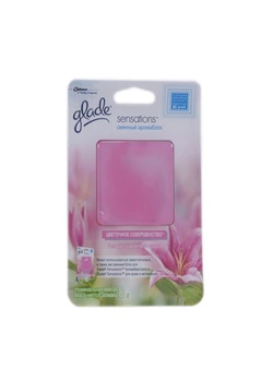 Освежитель воздуха универсальный Glade Sensations Цветочное совершенство, запаска 8 г (4620000430810) Освежитель воздуха универсальный Glade Sensations Цветочное совершенство, запаска 8 г (4620000430810)