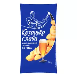 Арахис Казацкая Слава жареный соленый к пиву 60г (4820237810212) Арахис Казацкая Слава жареный соленый к пиву 60г (4820237810212)