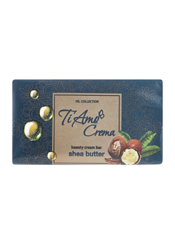 Косметическое крем-мыло твердое Ti Amo Crema с маслом Ши 125 г (4820195508077) Косметическое крем-мыло твердое Ti Amo Crema с маслом Ши 125 г (4820195508077)