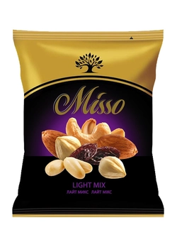 Фруктово-ореховое ассорти Misso Лайт Микс  60 г (4820232570234) Фруктово-ореховое ассорти Misso Лайт Микс  60 г (4820232570234)