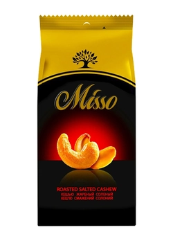 Ядра кешью Misso жареные с морской солью 150 г (4820146730113) Ядра кешью Misso жареные с морской солью 150 г (4820146730113)