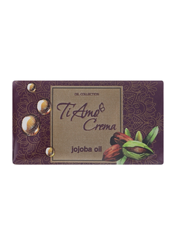 Косметическое крем-мыло твердое Ti Amo Crema с маслом жожоба 125 г (4820195508084) Косметическое крем-мыло твердое Ti Amo Crema с маслом жожоба 125 г (4820195508084)