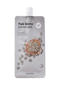 Ночная маска для лица Missha Pure Source Pocket Pack Pearl 10 мл (8806185781824) Ночная маска для лица Missha Pure Source Pocket Pack Pearl 10 мл (8806185781824)