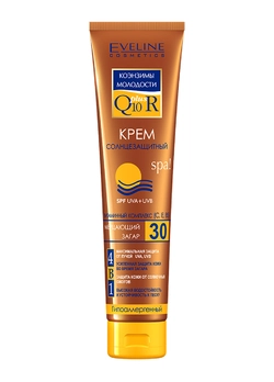 Крем солнцезащитный 4в1 Eveline Cosmetics Коэнзимы молодости Q10+R SPF 30 SPA 125 мл (5901964013592) Крем солнцезащитный 4в1 Eveline Cosmetics Коэнзимы молодости Q10+R SPF 30 SPA 125 мл (5901964013592)