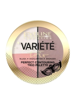 Палетка для контурирования лица Eveline Variete 01 light 13.5 г (5901761967432) Палетка для контурирования лица Eveline Variete 01 light 13.5 г (5901761967432)