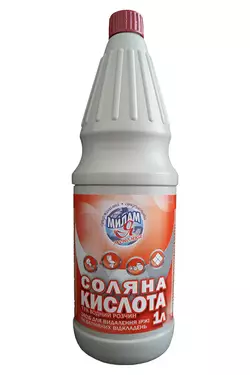 Очиститель для труб Милам Я Экономка кислота соляная 1 л (4820152290786) Очиститель для труб Милам Я Экономка кислота соляная 1 л (4820152290786)