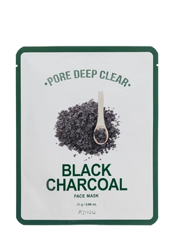 Тканевая маска  Apieu Pore Deep Clear Black Charcoal Mask с черным углем, 25 мл (8806185776219) Тканевая маска  Apieu Pore Deep Clear Black Charcoal Mask с черным углем, 25 мл (8806185776219)