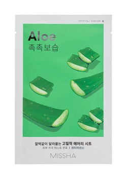 Маска для лица Missha Airy Fit Aloe 19 г (8809581454743) Маска для лица Missha Airy Fit Aloe 19 г (8809581454743)