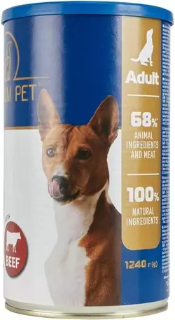 Корм PREMIUM PET для взрослых собак телятина консервированная 1240г*6шт (2000022112120) Корм PREMIUM PET для взрослых собак телятина консервированная 1240г*6шт (2000022112120)