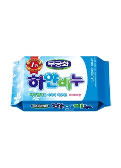 Мыло хозяйственное для стирки Mukunghwa Bleaching Laundry Soap с эффектом отбеливания 230 г (8801173400275) Мыло хозяйственное для стирки Mukunghwa Bleaching Laundry Soap с эффектом отбеливания 230 г (8801173400275)