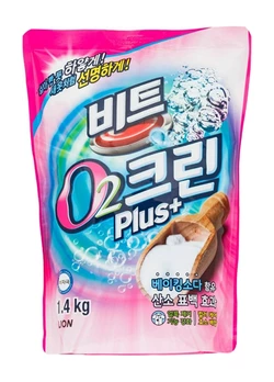Кислородный отбеливатель для белья Lion Korea Clean Plus, 1.4 кг (8806325620105) Кислородный отбеливатель для белья Lion Korea Clean Plus, 1.4 кг (8806325620105)
