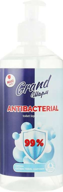 Жидкое мыло Grand Шарм Maxi Antibacterial 500 мл (4820195506103) Жидкое мыло Grand Шарм Maxi Antibacterial 500 мл (4820195506103)