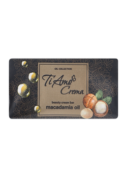 Косметическое крем-мыло твердое Ti Amo Crema с маслом Макадамии 125 г (4820195508091) Косметическое крем-мыло твердое Ti Amo Crema с маслом Макадамии 125 г (4820195508091)