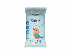 Салфетки влажные Salve детские синие 15 шт (5853954200478) Салфетки влажные Salve детские синие 15 шт (5853954200478)